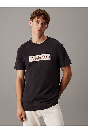 تیشرت طوسی مردانه رگولار Calvin Klein - کد 922386829
