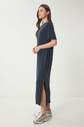 لباس طوسی زنانه بافت Lovelyİstanbul - کد 925773428