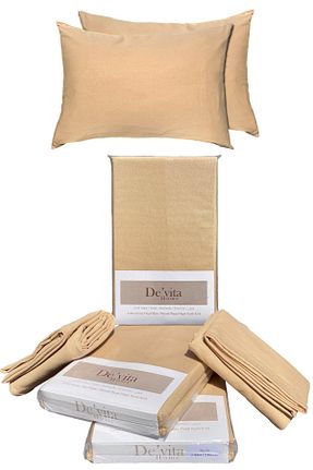روکش بالش بژ پنبه Devita Home - کد 925759028