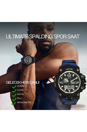 ساعت مچی آبی زنانه 46-50 میلی متر Spalding - کد 875144177