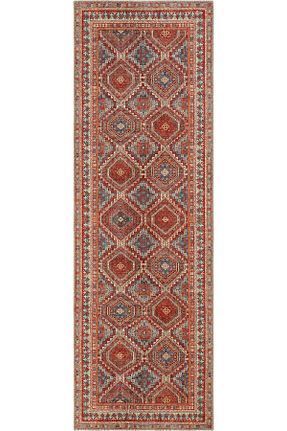 کناره نارنجی پلی استر Cool Halı - کد 917618616