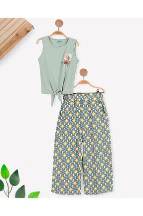 ست بالاتنه و پائین تنه رنگی بچه گانه بافتنی voyyo kids baby - کد 925810336