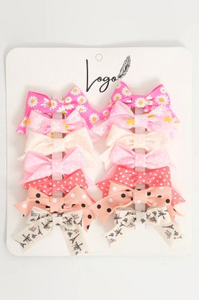 گیره سر رنگی بچه گانه پلی استر LOGO AKSESUAR - کد 925798483