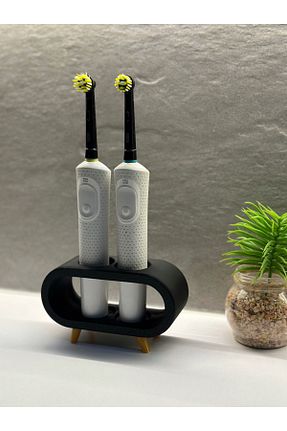 جای مسواک مشکی پلاستیک 3D DESİNG MARKET - کد 894819961