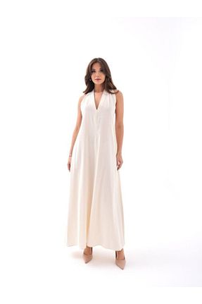 لباس بژ زنانه بافتنی Genel Markalar - کد 925816099