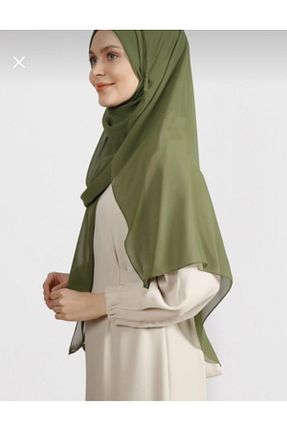 شال سبز زنانه شیفون Muensu - کد 925840133