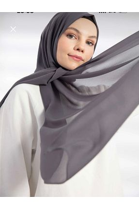 شال طوسی زنانه شیفون Muensu - کد 925840320