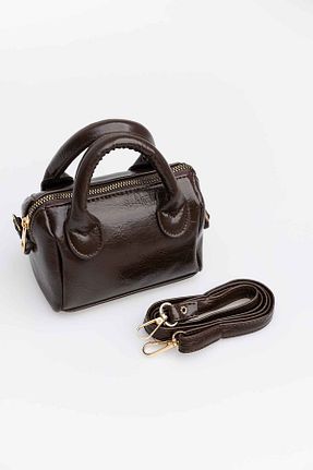 کیف دوشی قهوه ای زنانه چرم مصنوعی melis collections - کد 925860506
