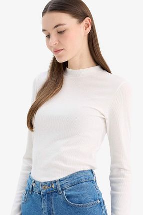 تونیک نباتی زنانه بافت Defacto - کد 896204421