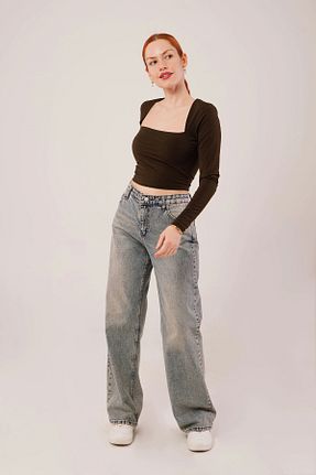 بلوز رنگی زنانه رگولار fevien - کد 925866754