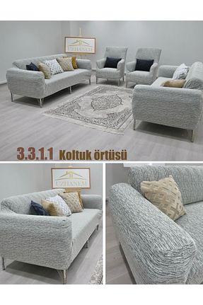 کاور مبل بژ پنبه ای uzhanem - کد 196604174