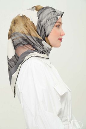 روسری رنگی پلی استر Madame Polo - کد 924333247
