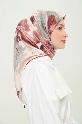 روسری رنگی پلی استر Madame Polo - کد 924360406