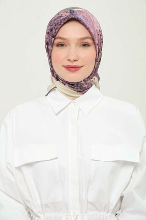 روسری رنگی پلی استر Madame Polo - کد 924344552