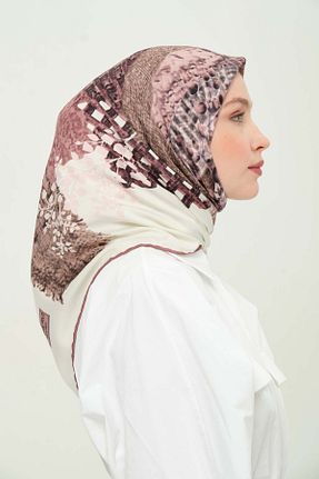 روسری رنگی پلی استر Madame Polo - کد 924357299