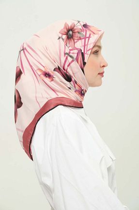 روسری رنگی پلی استر Madame Polo - کد 924363664