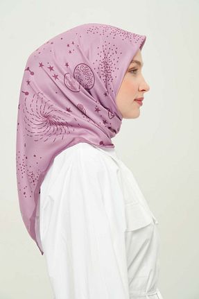 روسری رنگی پلی استر Madame Polo - کد 924381295