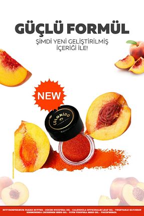 رژ لب نارنجی متالیک Colorido Kozmetik - کد 893354382