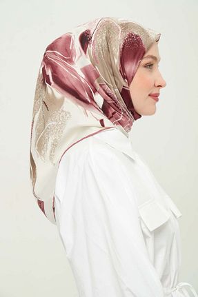 روسری رنگی پلی استر Madame Polo - کد 924359352