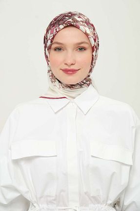 روسری رنگی پلی استر Madame Polo - کد 924331349