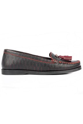 بابت مشکی زنانه چرم خالص FootCourt - کد 31178235