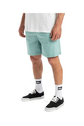 شلوارک ساحلی فیروزه ای مردانه پلی استر Quiksilver - کد 926033184