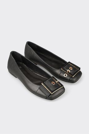 بابت مشکی زنانه چرم خالص Elle - کد 925925327