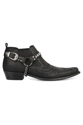کفش کلاسیک مشکی مردانه چرم خالص FootCourt - کد 263157237