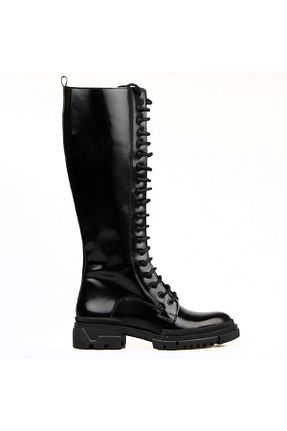 بوت / نیم بوت مشکی زنانه پاشنه کوتاه (1 - 4 سانتی متر) FootCourt - کد 34986588