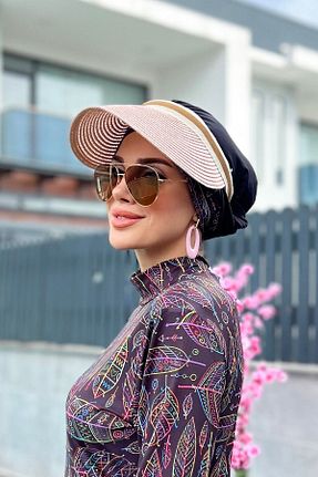 کلاه صورتی زنانه حصیر Remsa Mayo - کد 694944967