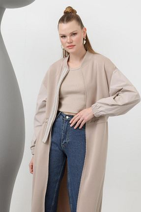 لباس بژ زنانه بافتنی Puane - کد 925936521