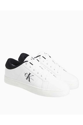 کفش اسنیکر سفید مردانه چرم اصل Calvin Klein - کد 786962562