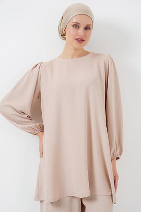 ست بالاتنه و پائین تنه حجاب بژ زنانه رگولار Bigdart - کد 925929425