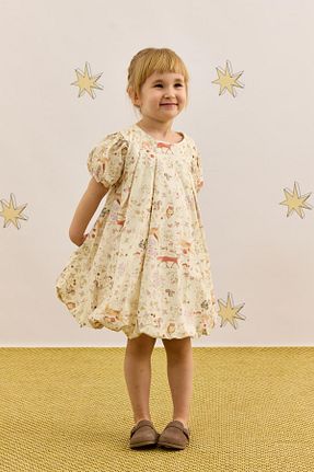 لباس بژ بچه گانه بافتنی Fahhar Kids - کد 889565950