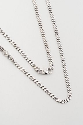 گردنبند نقره متالیک مردانه 925 عیار So Chic - کد 536623884