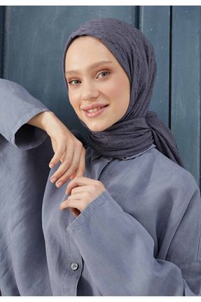 شال آبی زنانه پلی استر Fresh - کد 834010012