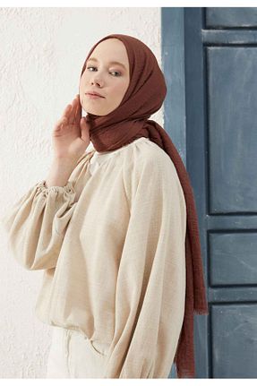 شال زرشکی زنانه پنبه ای Fresh - کد 760561351