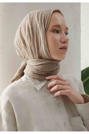 شال طوسی زنانه پنبه ای Fresh - کد 823884068