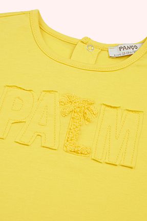 تیشرت زرد بچه گانه رگولار Panço - کد 841200678