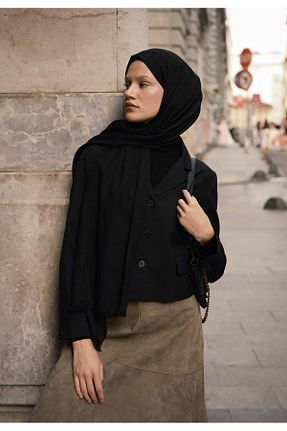 شال مشکی مردانه Fresh - کد 762941299