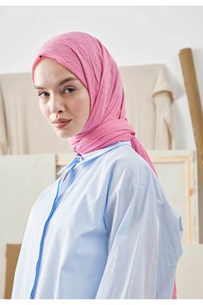 شال صورتی زنانه پلی استر Fresh - کد 759434265