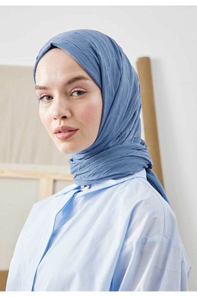 شال سرمه ای زنانه پلی استر Fresh - کد 762328110