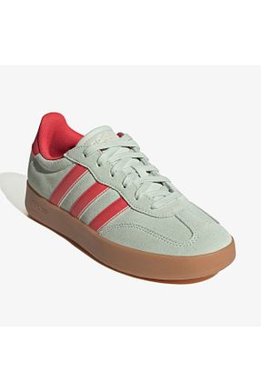 کفش اسنیکر سبز زنانه بند دار adidas - کد 887265258