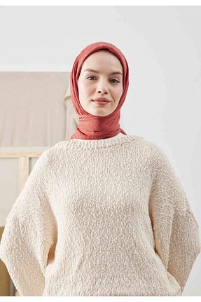 روسری نارنجی پلی استر Fresh - کد 695748611