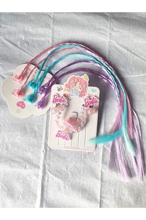 کلاه گیس صورتی بچه گانه Barbie - کد 926040283