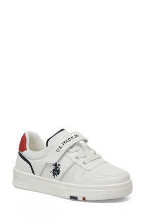 کفش اسنیکر سفید بچه گانه بند دار U.S. Polo Assn. - کد 904859959