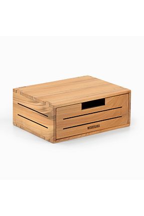 نظم دهنده رو میزی بژ Woodsaka - کد 925950669
