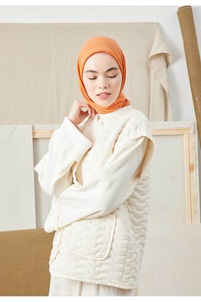 روسری قهوه ای پلی استر Fresh - کد 699519995