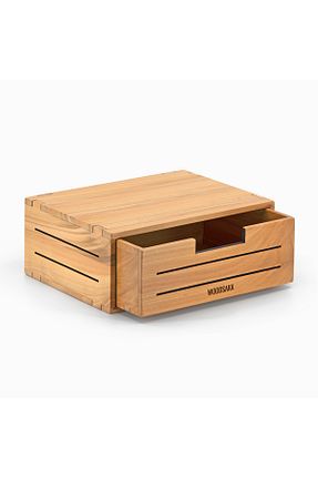 نظم دهنده رو میزی بژ Woodsaka - کد 925950669
