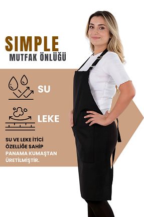 دستکش و پیشبندآشپزخانه مشکی sevilya - کد 753848693